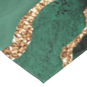 Nappe Marbre Vert Parties scintillant Or Nom personnalis (Angle)