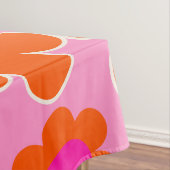 Nappe Marché aux Fleurs Amsterdam Fleurs Rétro Rose Oran (In Situ)