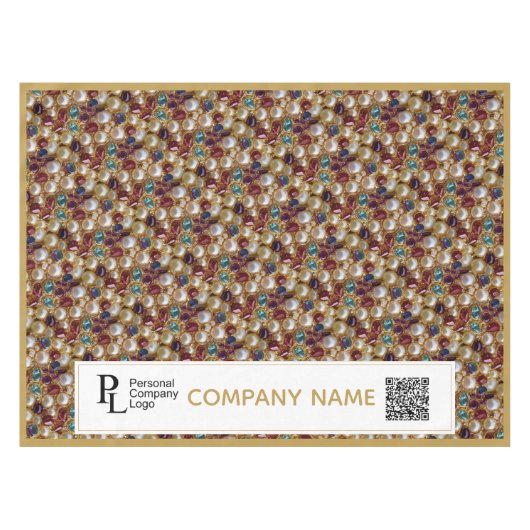 Nappe Marché de bijoux Stall Promo Craft Fair Bling (Devant (Horizontal))