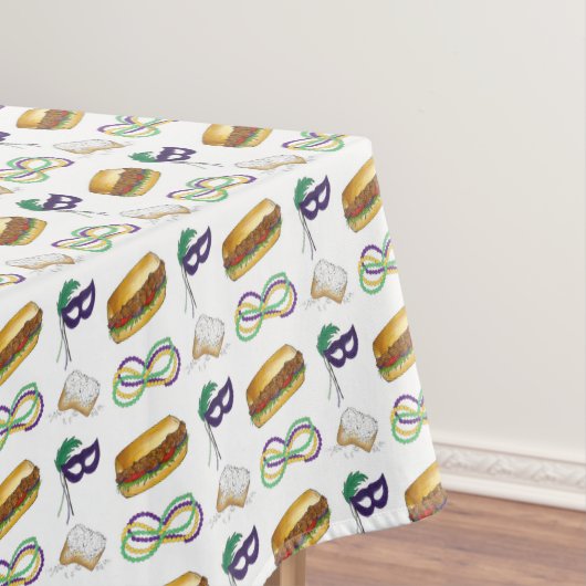 Nappe Mardi Gras Beignet Beignet Beignet Mask New Orlean (In Situ)