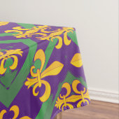 Nappe Mardi Gras Fleur de lis (In Situ)