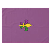 Nappe Mardi gras fleur-de-lys (Devant (Horizontal))