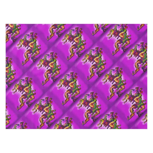Nappe Mardi Gras Jester (Devant (Horizontal))