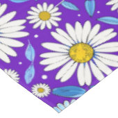 Nappe Marguerites et Feuilles (Angle)