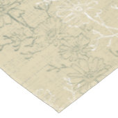 Nappe Marguerites rustiques sur arrière - plan beige (Angle)