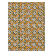 Nappe Marguerites sur orange (Devant)