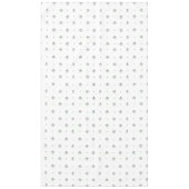 Nappe Mariage à motif botanique vert et blanc (Devant)