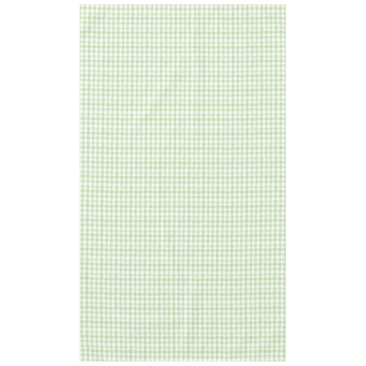 Nappe Mariage au gingham vert et blanc aquarelle (Devant)