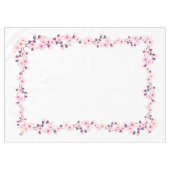 Nappe Mariage aux fleurs de cerisier de fleurs flo (Devant (Horizontal))