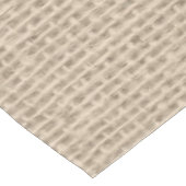 Nappe Mariage campagnard rustique de toile de jute (Angle)