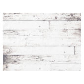 Nappe Mariage Champêtre Shabby Chic Bois Blanc Rustique (Devant (Horizontal))