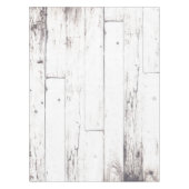 Nappe Mariage Champêtre Shabby Chic Bois Blanc Rustique (Devant)