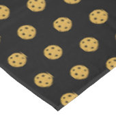 Nappe Mariage de la fête de Pickleball Bachelor noir et (Angle)