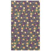 Nappe Mariage de pêche violet Roses floraux (Devant)