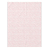 Nappe Mariage en dentelle rose et blanche Tissu de table (Devant)