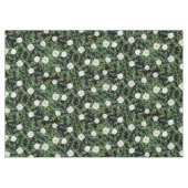 Nappe Mariage Floral Rose Black & White Peony (Devant (Horizontal))