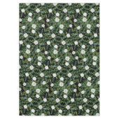 Nappe Mariage Floral Rose Black & White Peony (Devant)