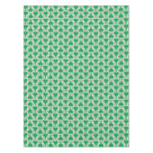 Nappe Mariage Gingham Vert et Rose Prépa Pickleball (Devant)