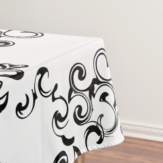 Nappe Mariage gothique noir et blanc (In Situ)