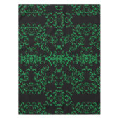 Nappe Mariage gothique noir vert (Devant)