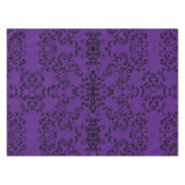 Nappe Mariage gothique noir violet (Devant (Horizontal))