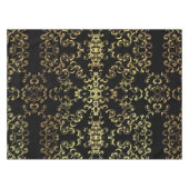 Nappe Mariage gothique or et noir (Devant (Horizontal))