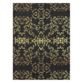 Nappe Mariage gothique or et noir (Devant)