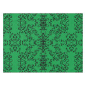 Nappe Mariage gothique vert et noir (Devant (Horizontal))