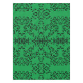 Nappe Mariage gothique vert et noir (Devant)