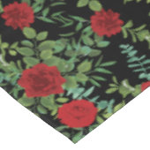 Nappe Mariage rouge noir Rose gothique foncé (Angle)