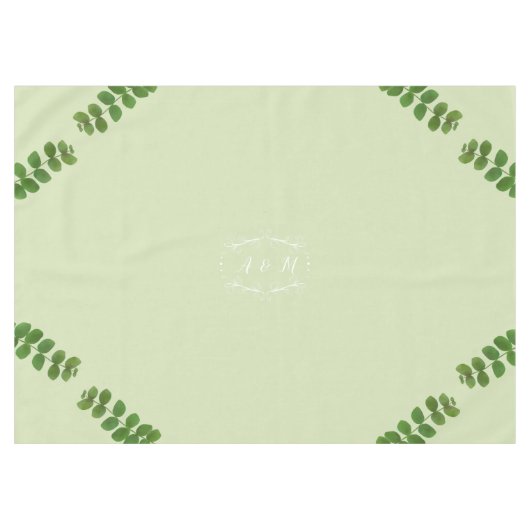 Nappe Mariage Vert Chic Vert (Devant (Horizontal))