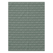 Nappe Mariage vert Floral Boho Sage vert (Devant)