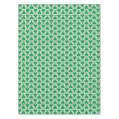 Nappe Mariage vert prépa et rose Gingham Pickleball (Devant)