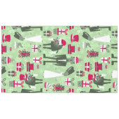 Nappe mariée de frankenstein de noël vert (Devant (Horizontal))