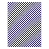 Nappe Marine Bleu Blancs Motif Moderne Chic tendance (Devant)