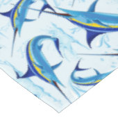 Nappe Marlin Bleu Jaillissant de l'Océan (Angle)