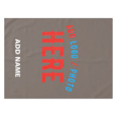 NAPPE MARQUE VÉRIFIÉE DE CAFÉ MODERNE ET PERSONNALISABLE (Devant (Horizontal))