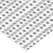 Nappe Marques abstraites noir blanc (Angle)