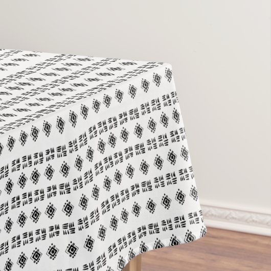 Nappe Marques abstraites noir blanc (In Situ)