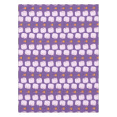 Nappe Marshmallows mignons roses par dessin animé sur le (Devant)