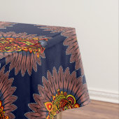 Nappe Masque rituel du roi guerrier tribal (In Situ)