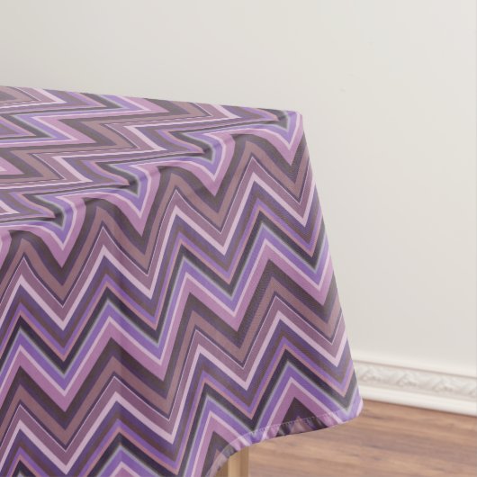 Nappe Mauve zigzag stripes (In Situ)
