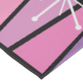 Nappe MCM géométrique Abstrait rose violet (Angle)