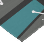 Nappe MCM géométrique Abstrait Turquoise Turquoise (Angle)