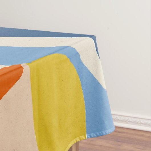 Nappe Me & mien, Formes Pastel Abstraites de Bohême (In Situ)