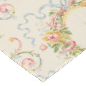 Nappe Médaille florale de l'époque victorienne et ruban (Angle)