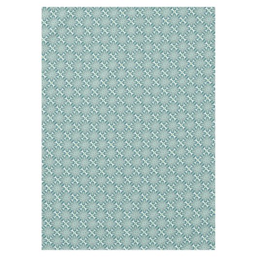 Nappe Médaillon vert imprimer Coth de table (Devant)