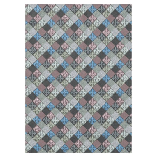 Nappe Medieval Fleur de Lys Pattern élégant (Devant)