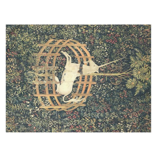 Nappe Médiéval La licorne en captivité (Devant (Horizontal))