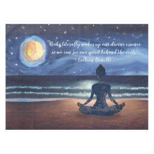 Nappe Méditation de Yoga pacifique au clair de lune Cita